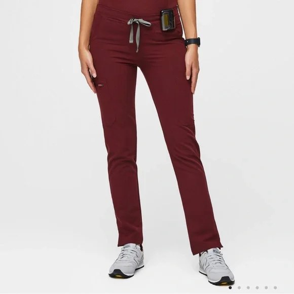 EUC Figs Scrubs *Yola Skinny Pants-Dark space Grey - Picture 3 of 5